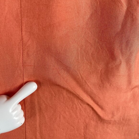 Talbots Pure Silk Womens Shirt Dress 14W Work Office Capsule Easter Minimal - Picture 14 of 16